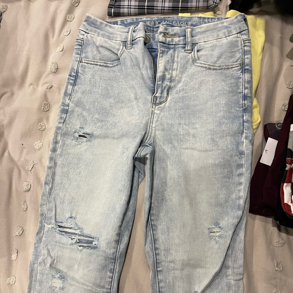 ae ripped jeans